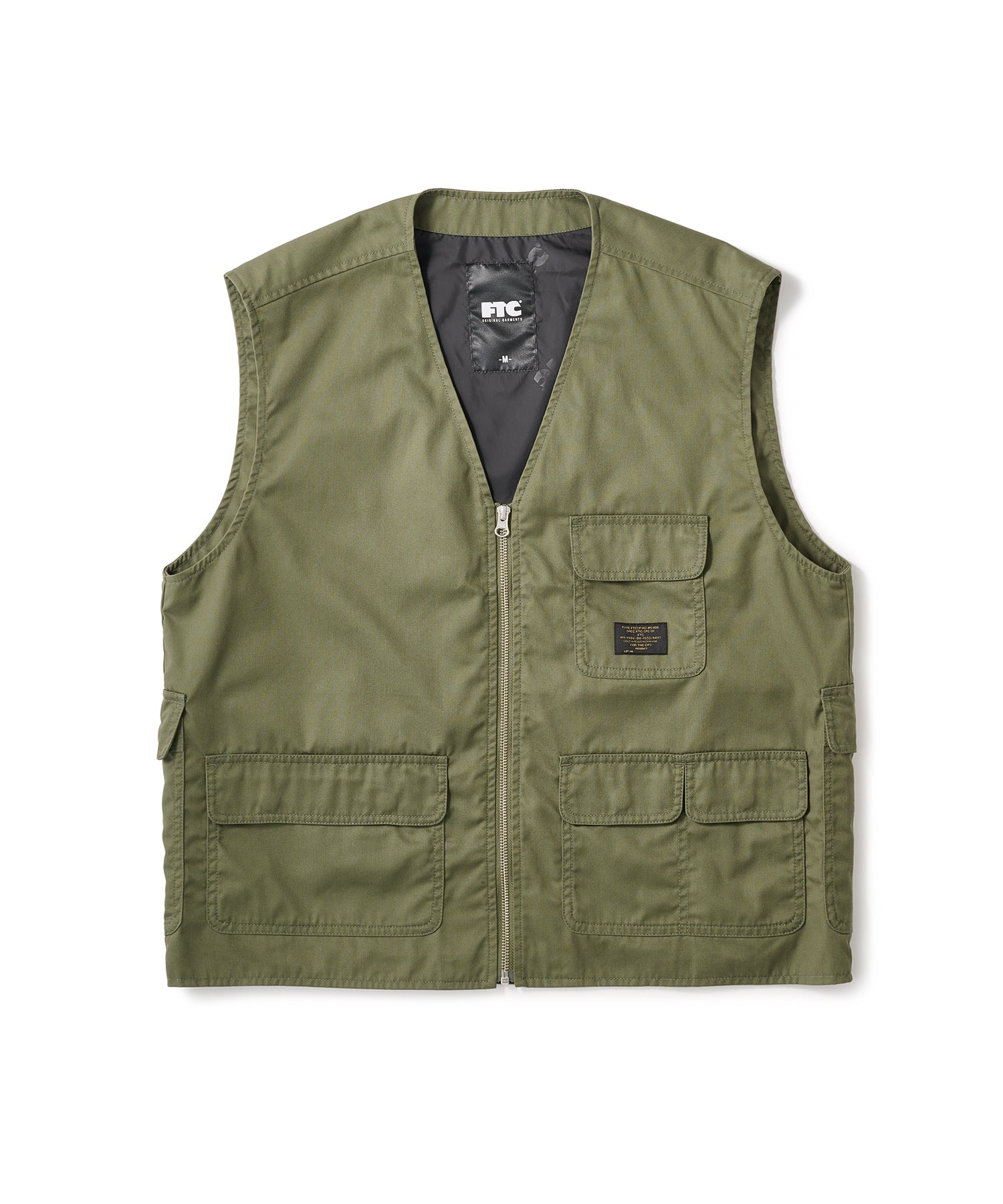 FTC TWILL WORK VEST – FTC SKATEBOARDING