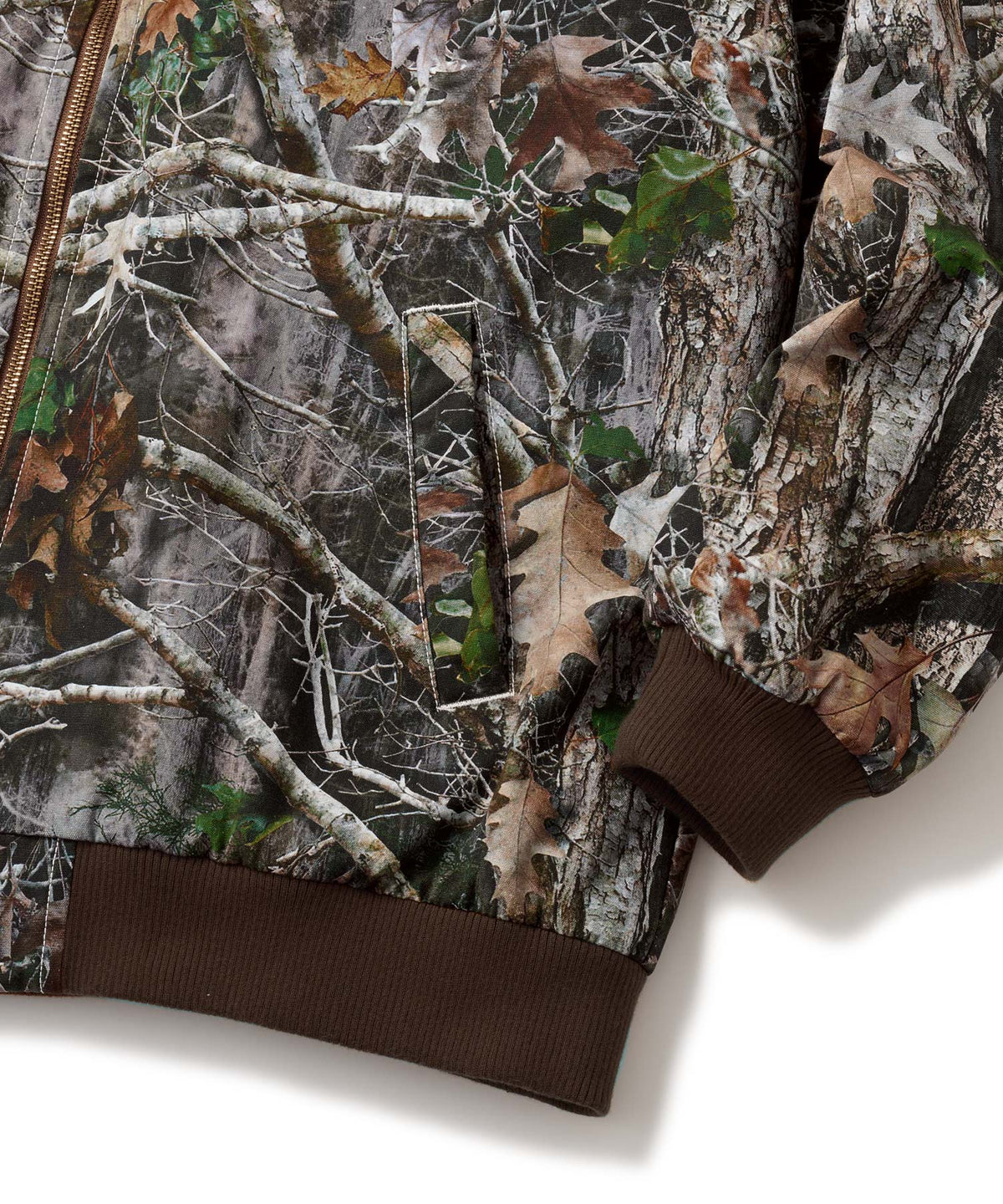 FTC WASHED CANVAS HOODED JACKET