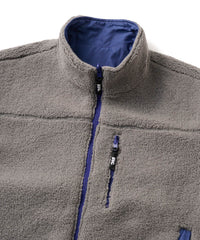 FTC SHERPA FLEECE REVERSIBLE JACKET