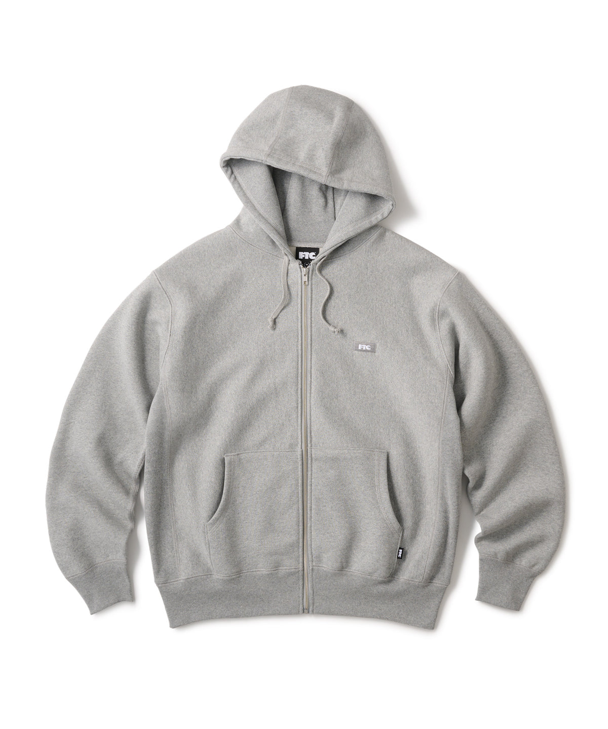 FTC SMALL BOX LOGO ZIP UP HOODED SWEATSHIRT