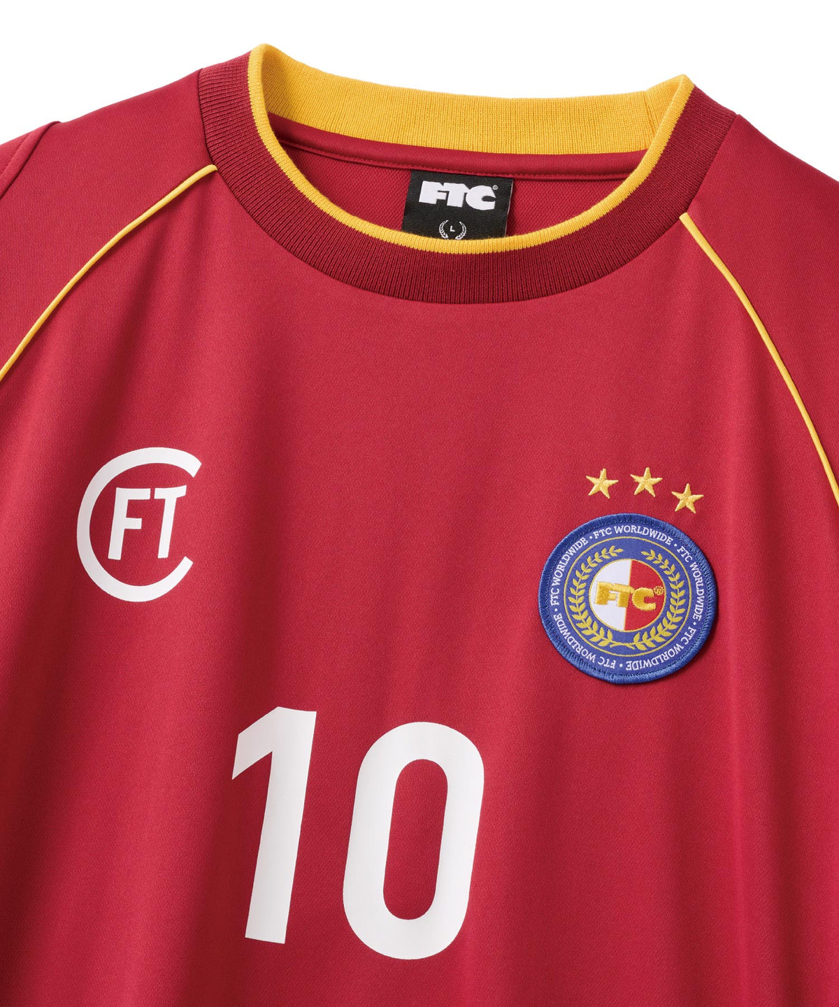 FTC PIPING L/S SOCCER JERSEY