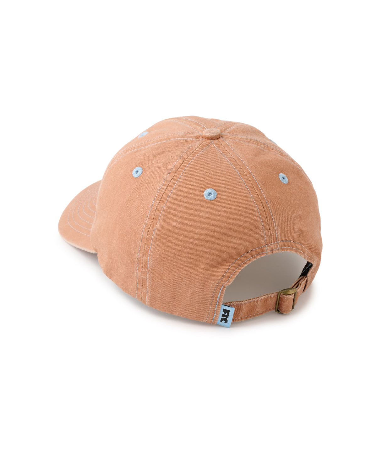 FTC CONTRAST STITCH SMALL LOGO 6 PANEL
