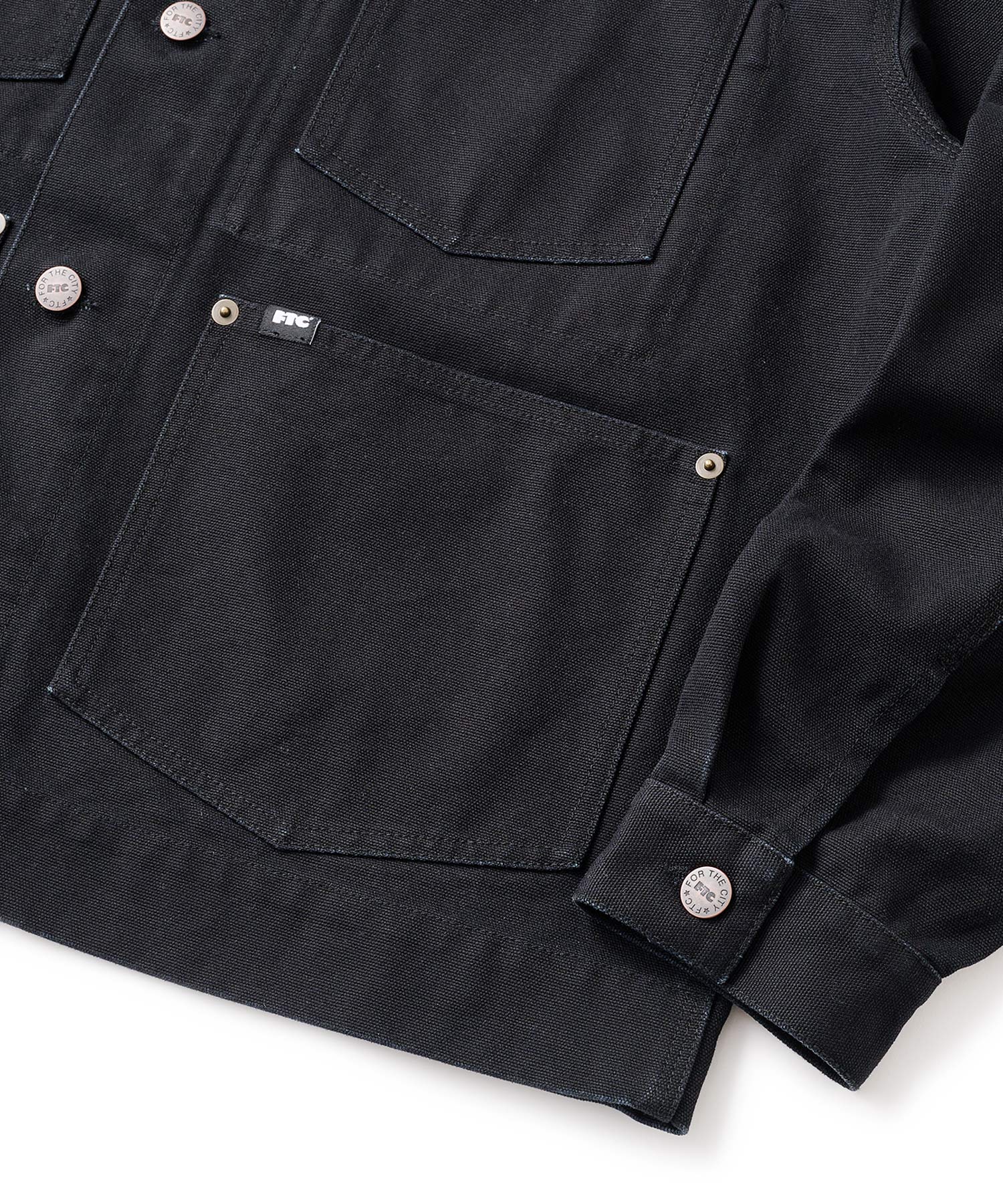 FTC WASHED CANVAS WORK JACKET – FTC SKATEBOARDING