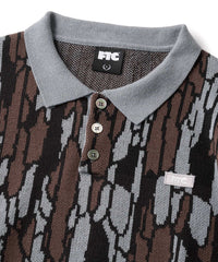 FTC KNIT POLO SWEATER