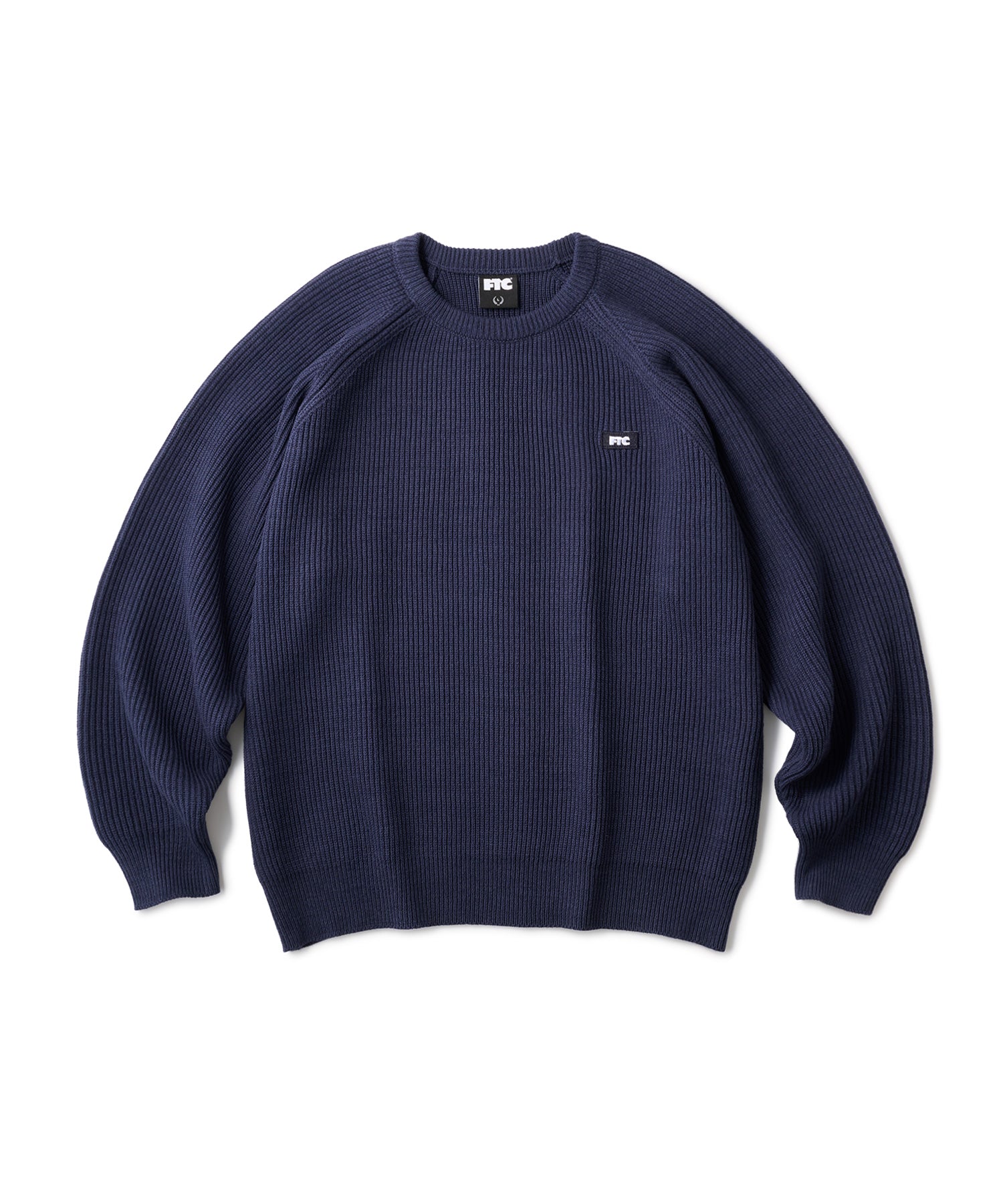 トップス FTC RAGLAN KNIT SWEATER GRAY FTC RAGLAN KNIT SWEATER – FTC SKATEBOARDING