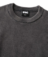 FTC BLEACH RIB KNIT SWEATER