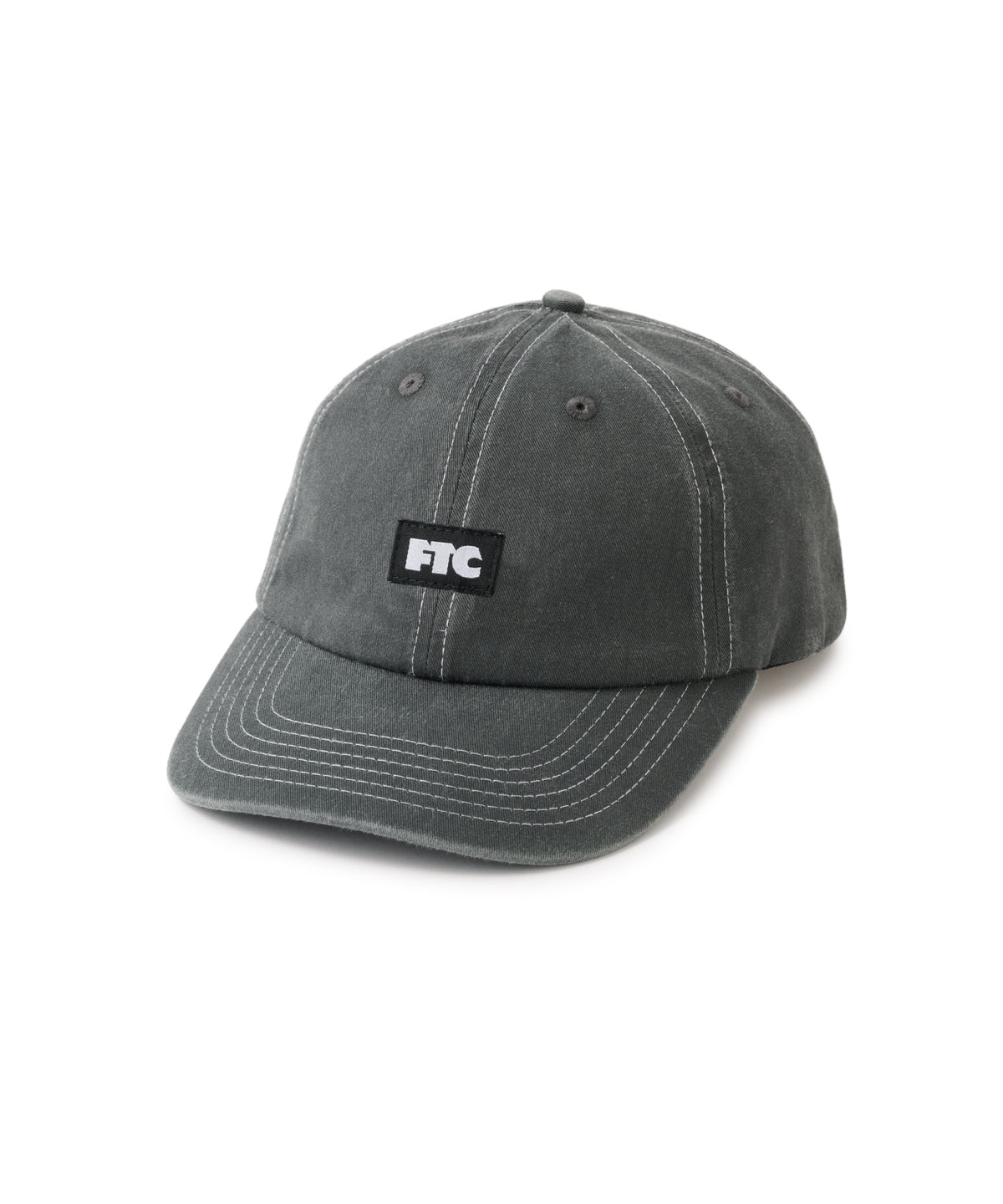 FTC CONTRAST STITCH SMALL LOGO 6 PANEL