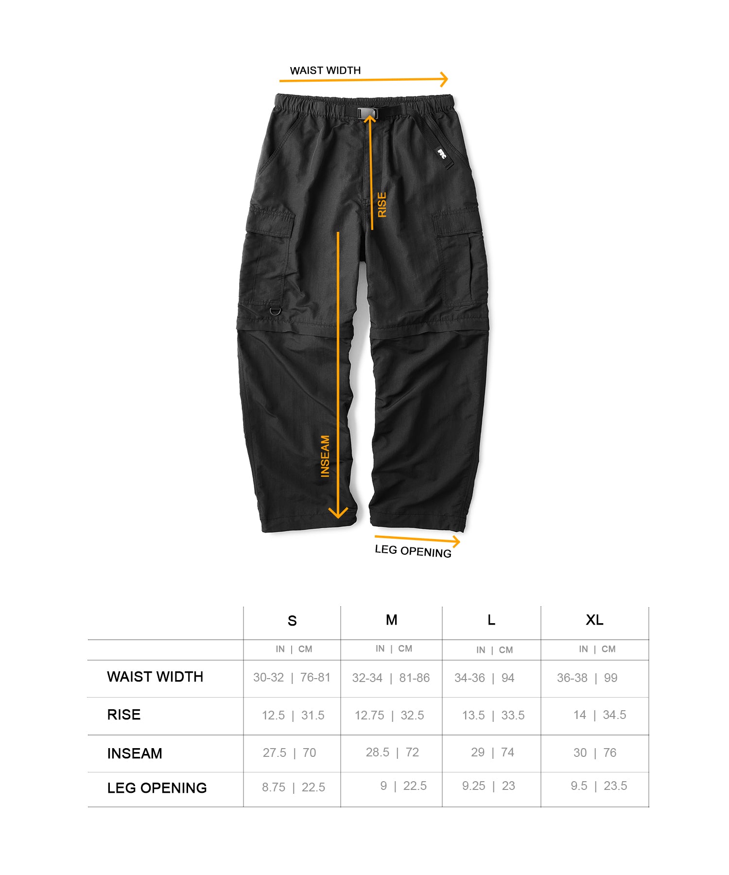 FTC CONVERTIBLE CARGO PANT – FTC SKATEBOARDING