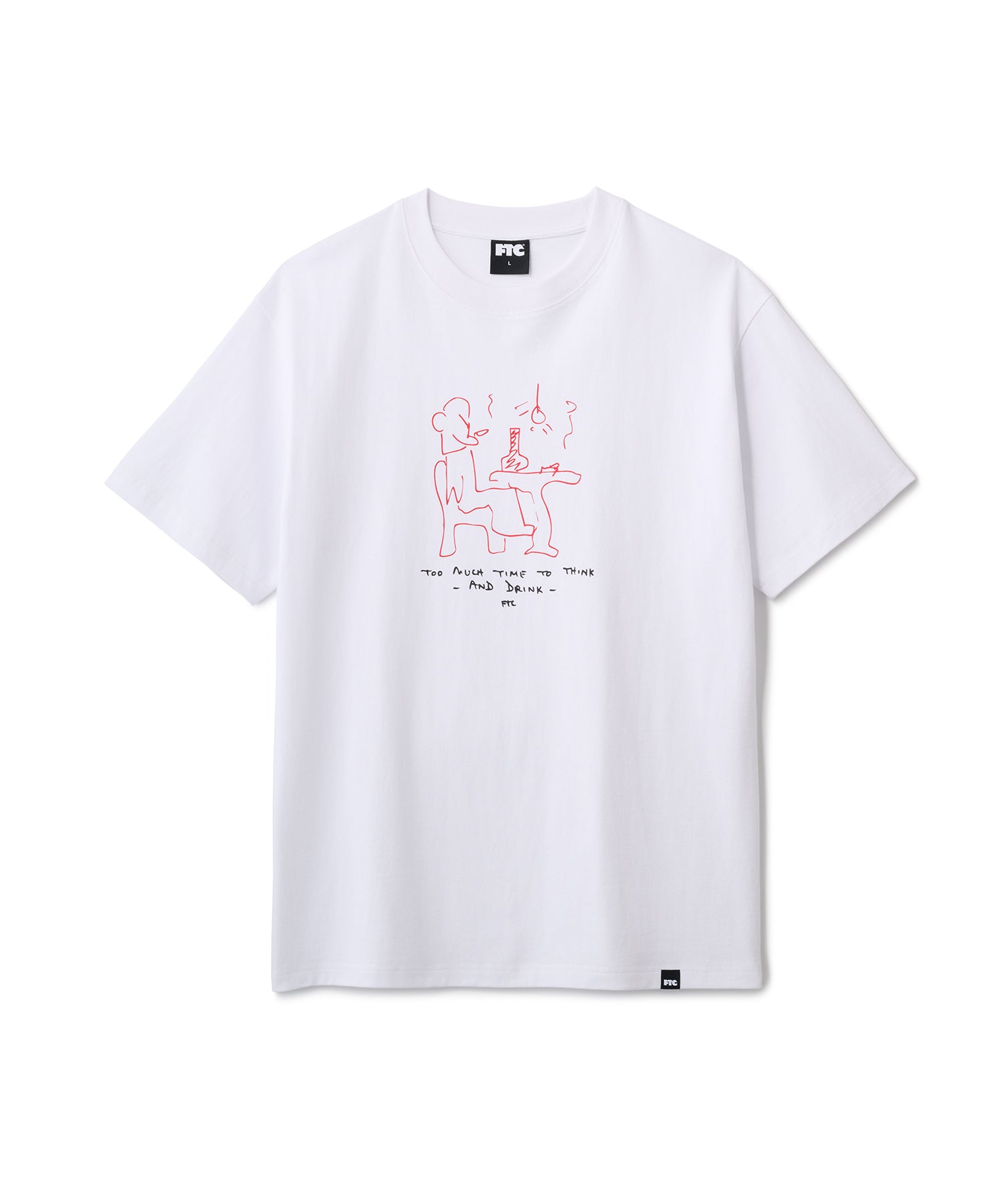 FTC DRINK AND THINK TEE – FTC SKATEBOARDING