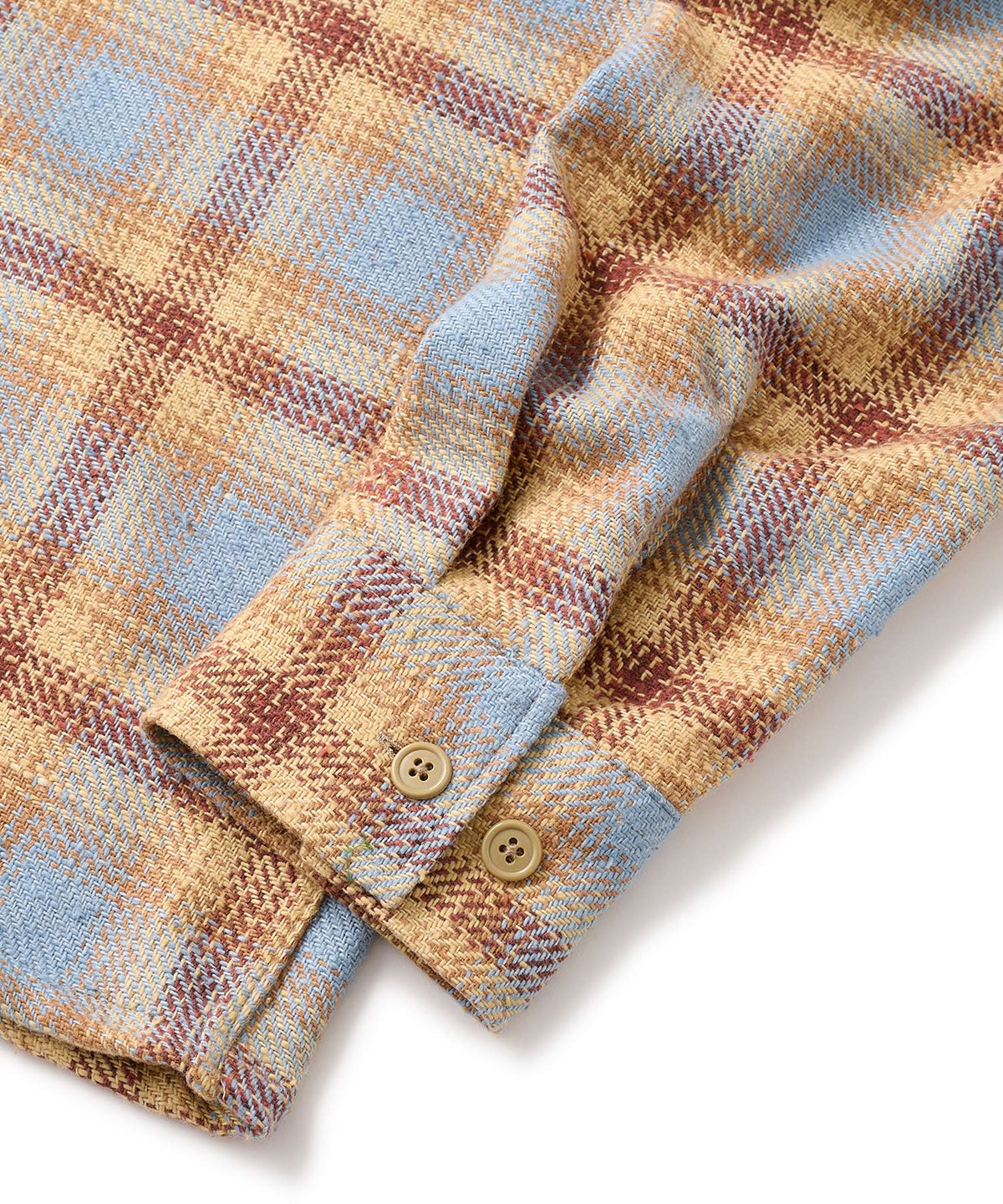 FTC LOOSE GAUGE PLAID SHIRT