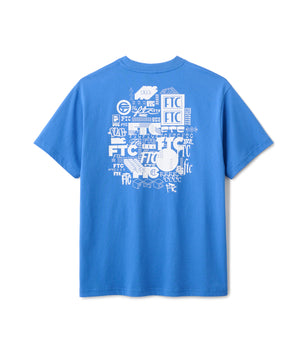 FTC FONT BLUE TEE
