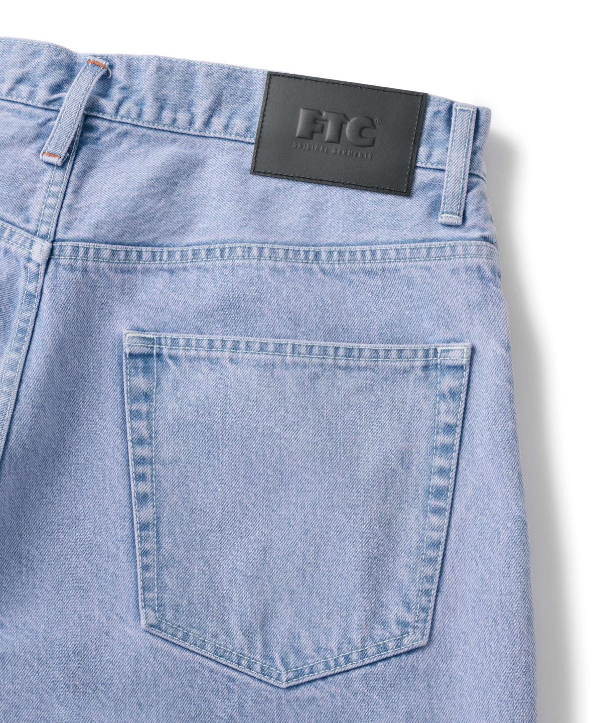FTC OVERDYED EMB JEAN (BAGGY FIT)