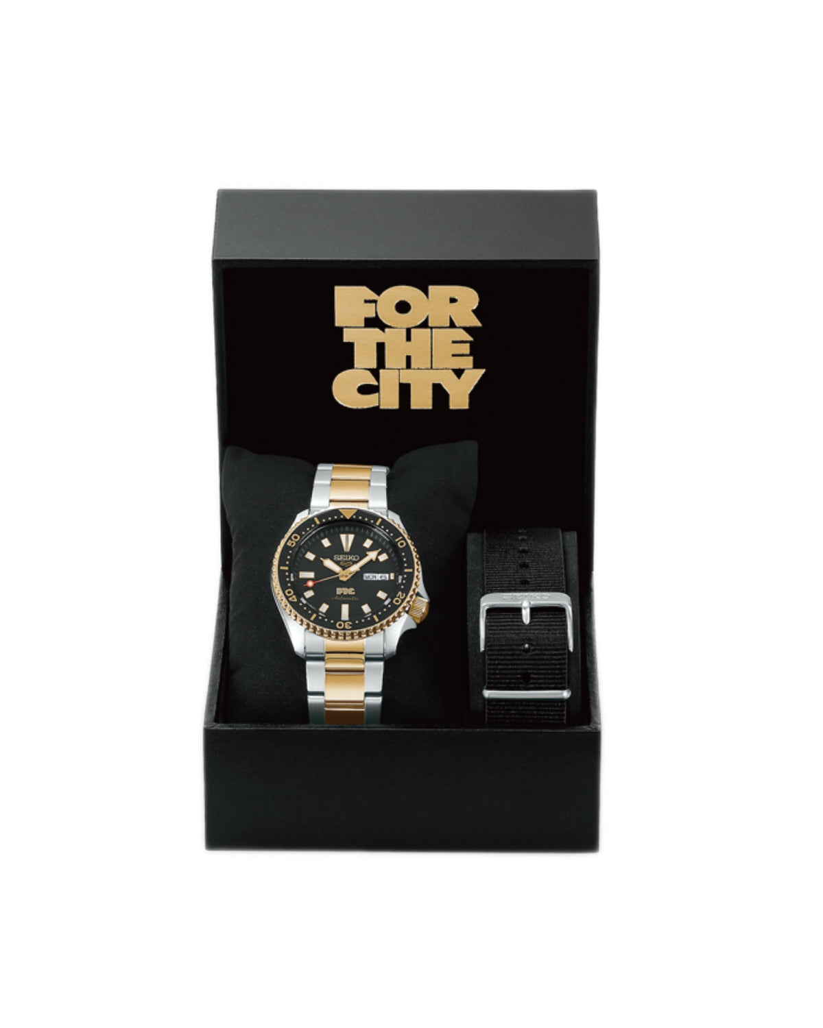SEIKO X FTC 5 SPORT SKX SERIES (BLACK)