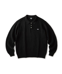 FTC KNIT POLO SWEATER