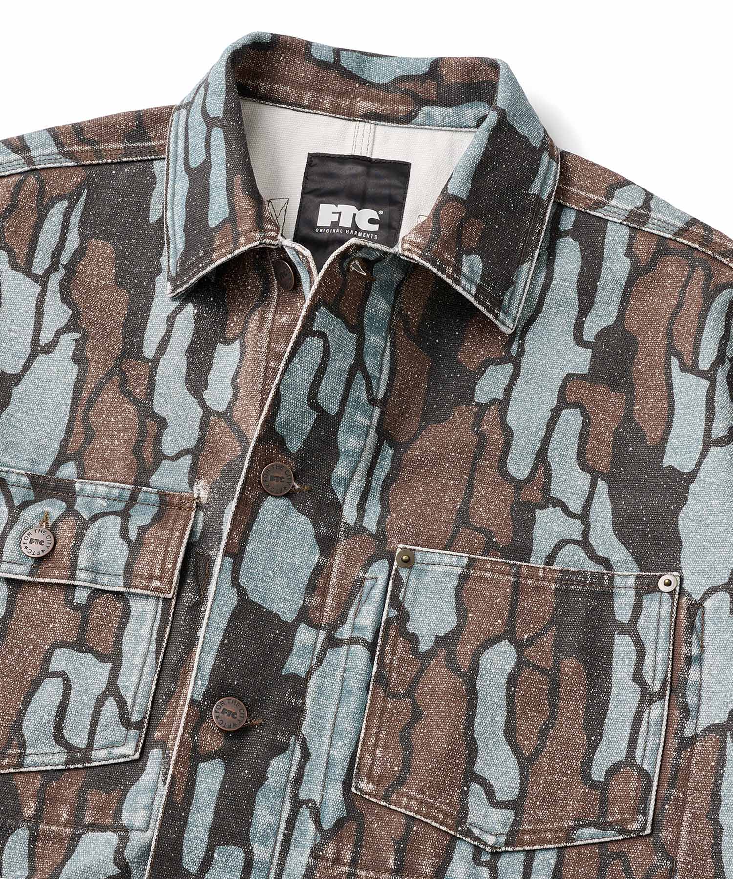 FTC WASHED CANVAS WORK JACKET – FTC SKATEBOARDING