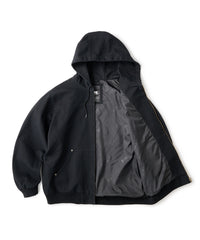 FTC WASHED CANVAS HOODED JACKET