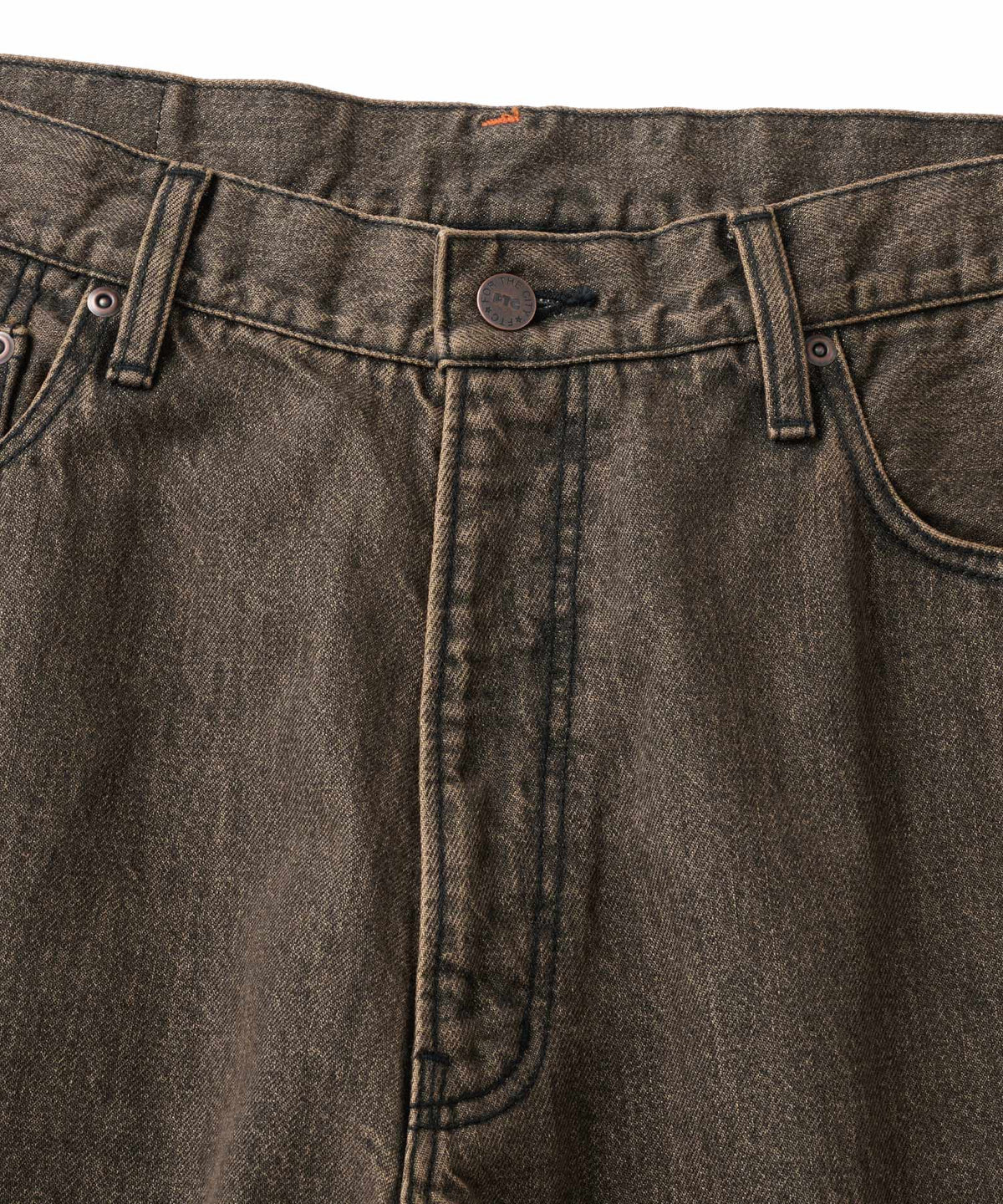 FTC OVERDYED EMB JEAN (BAGGY FIT)