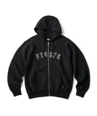 FTC ARC LOGO ZIP UP HOODED SWEATSHIRT