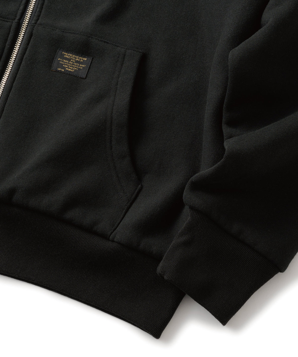 FTC THERMAL LINED ZIP UP HOODED SWEATSHIRT