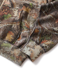 FTC ARC LOGO ZIP UP HOODED SWEATSHIRT