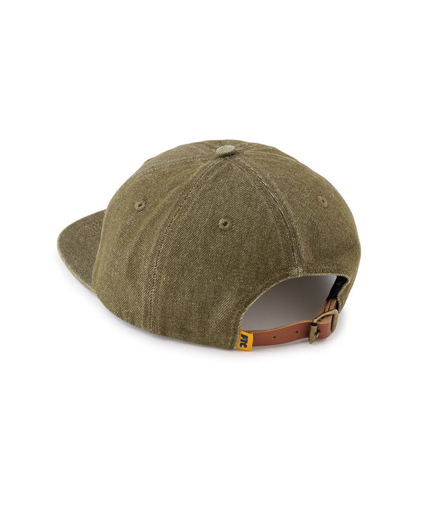 FTC WASHED DENIM OVAL 6 PANEL