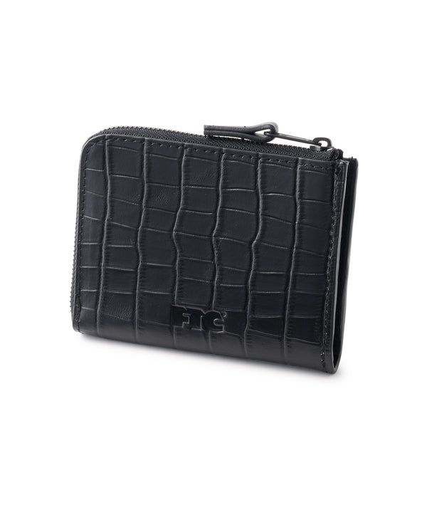 FTC CROC LEATHER COMPACT WALLET