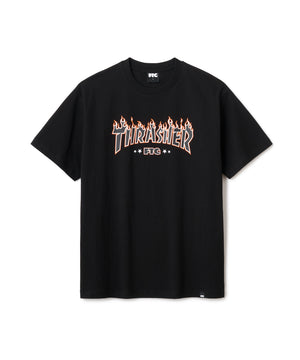 THRASHER X FTC LOGO TEE