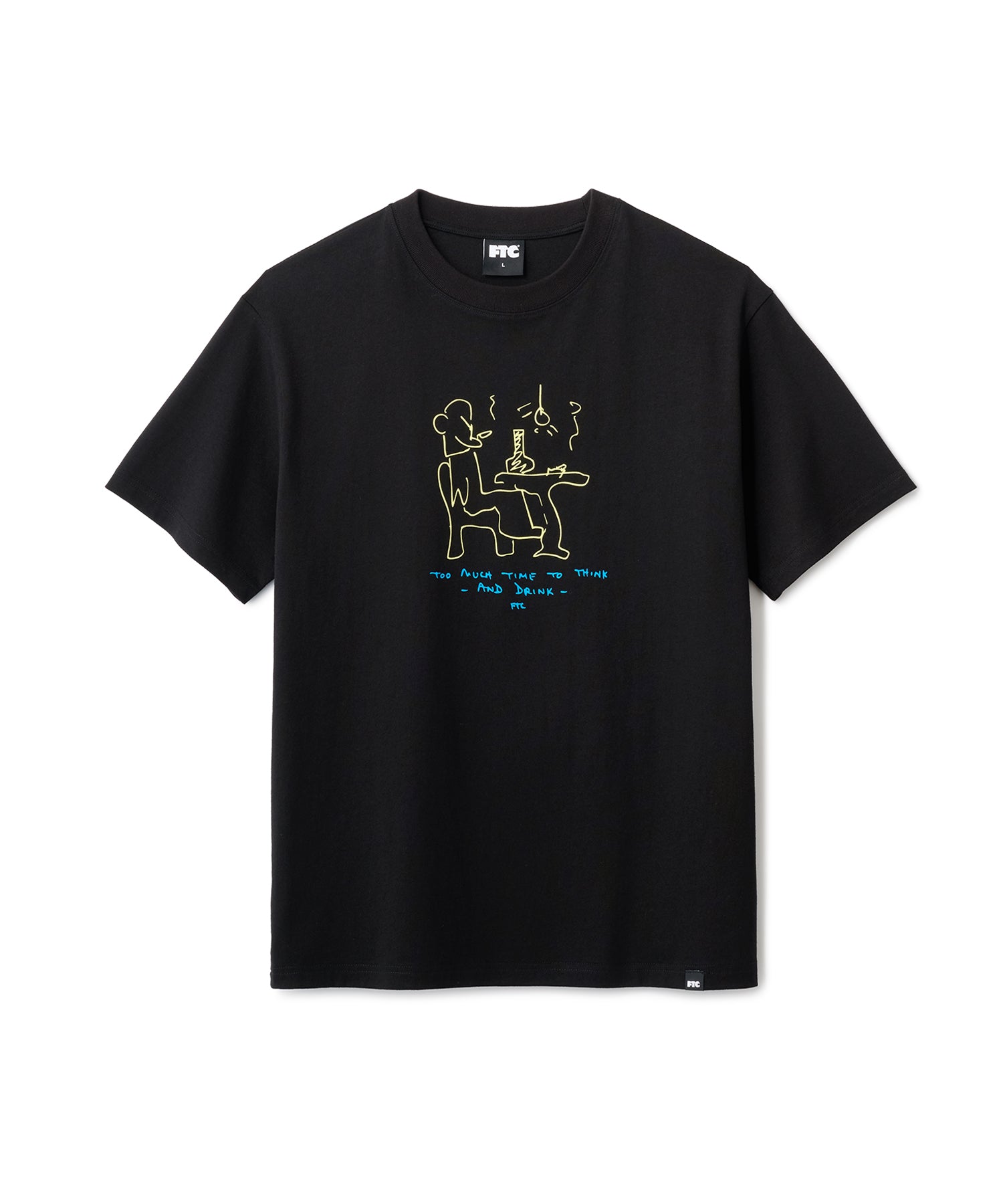 FTC DRINK AND THINK TEE – FTC SKATEBOARDING