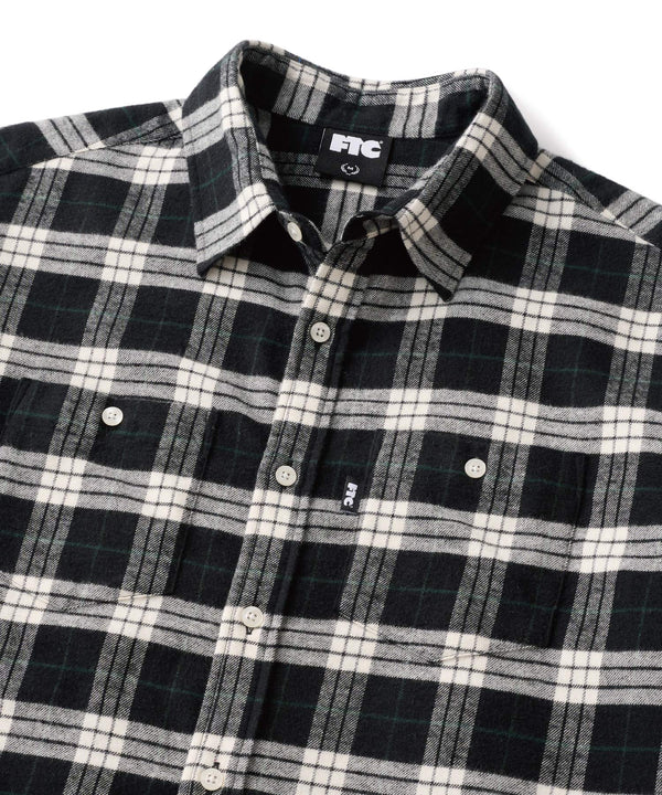 FTC PLAID NEL SHIRT