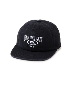 FTC WASHED DENIM OVAL 6 PANEL