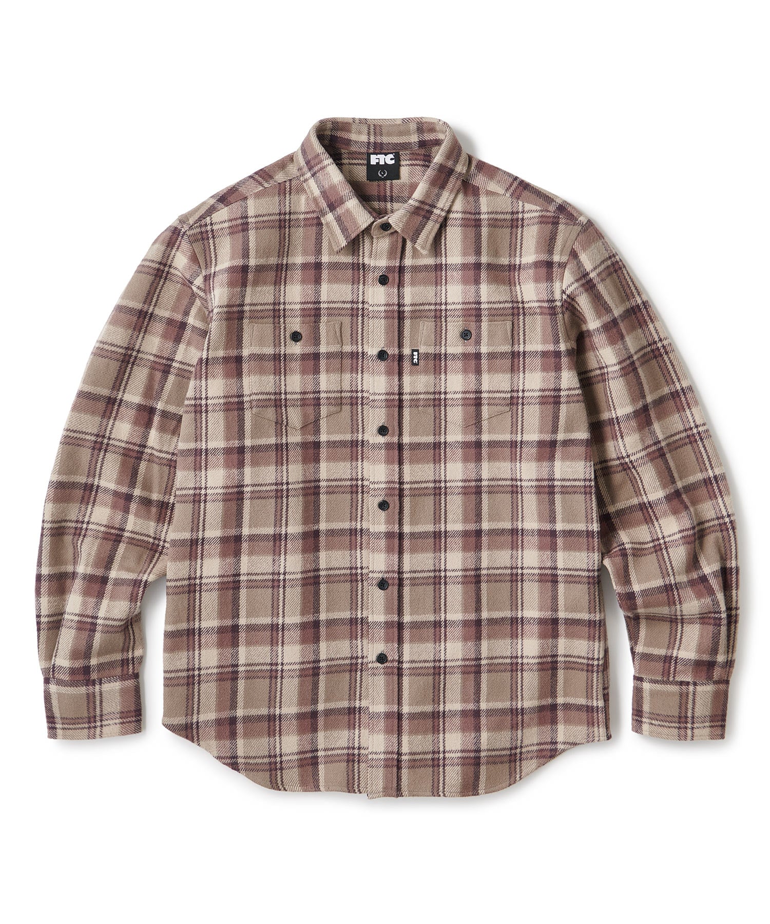 FTC HEAVY PLAID NEL SHIRT