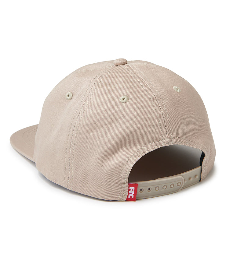 FTC SMALL LOGO TWILL 6 PANEL