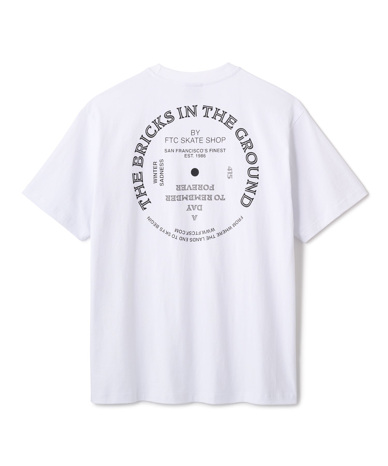 FTC RECORD TEE – FTC SKATEBOARDING