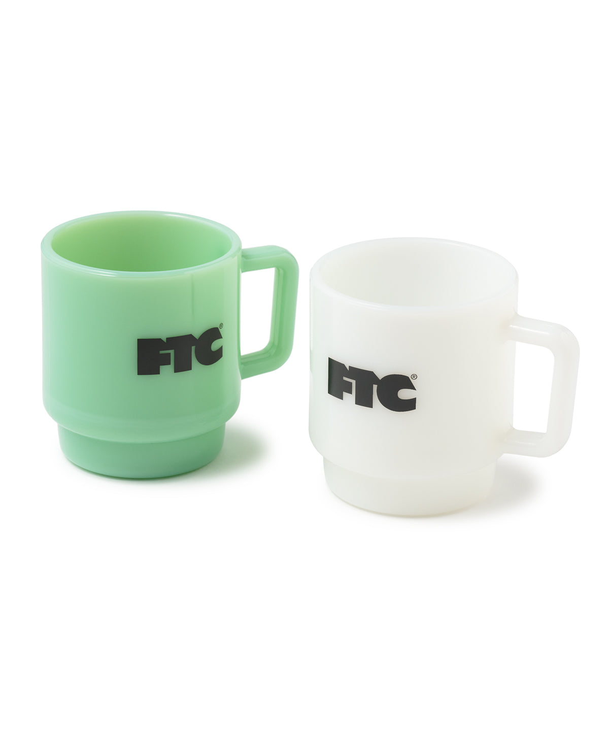 FTC MILK GLASS STACKING MUG