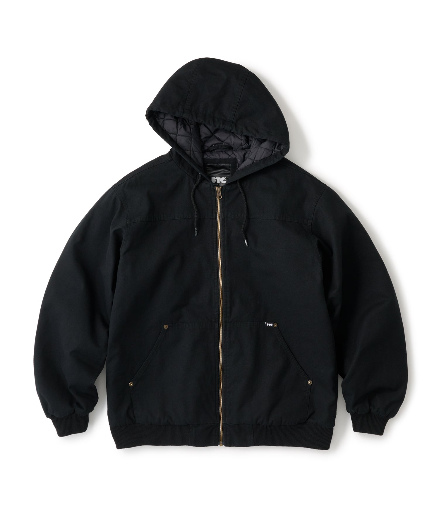 FTC WASHED CANVAS HOODED JACKET – FTC SKATEBOARDING