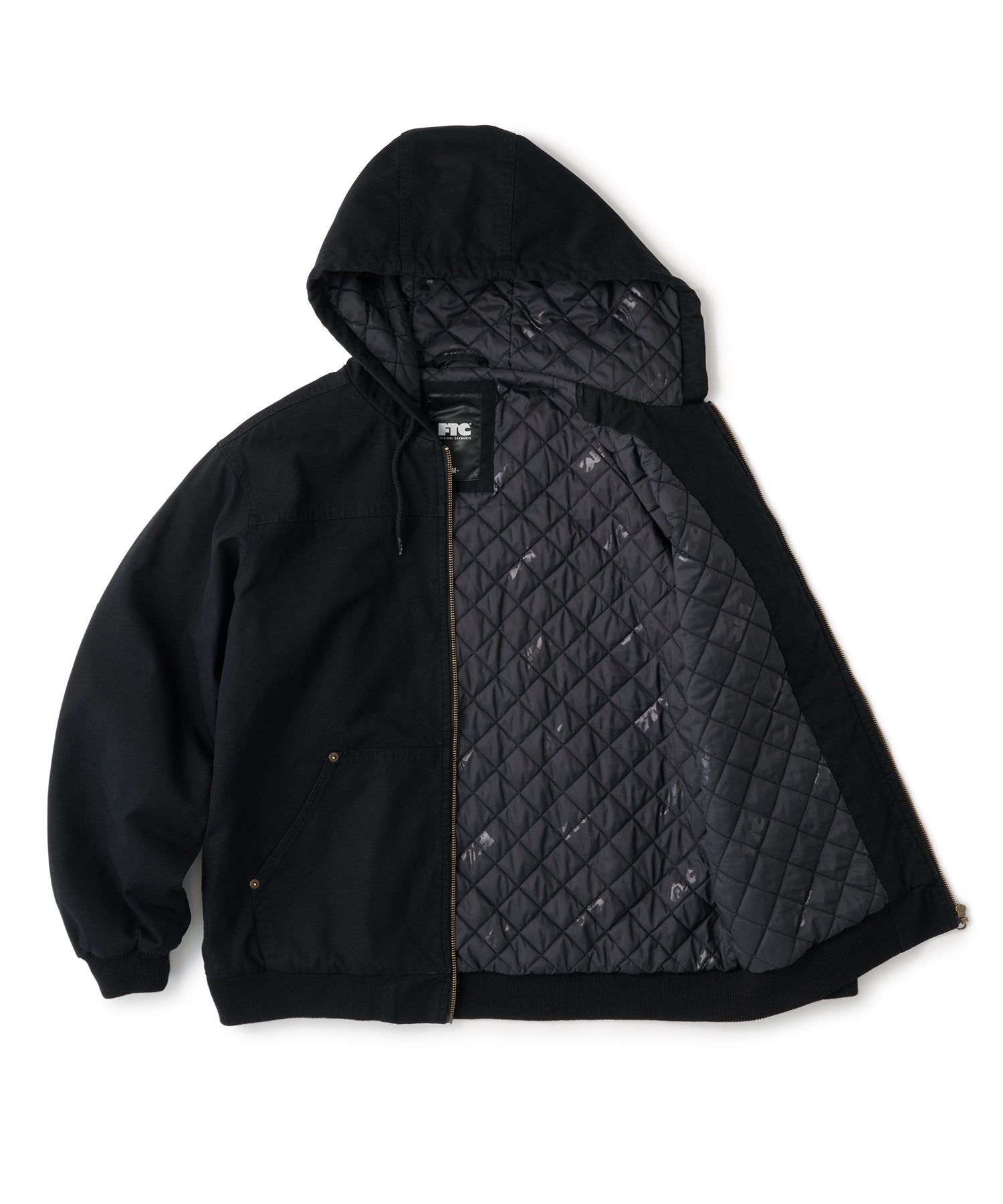 FTC WASHED CANVAS HOODED JACKET – FTC SKATEBOARDING