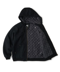 FTC WASHED CANVAS HOODED JACKET