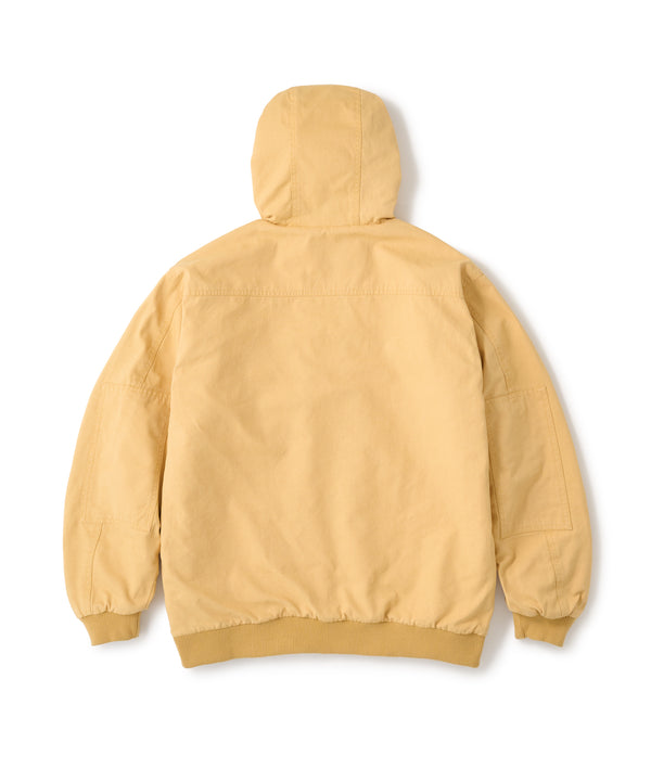 FTC WASHED CANVAS HOODED JACKET