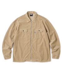 FTC CORDUROY ZIP UP SHIRT