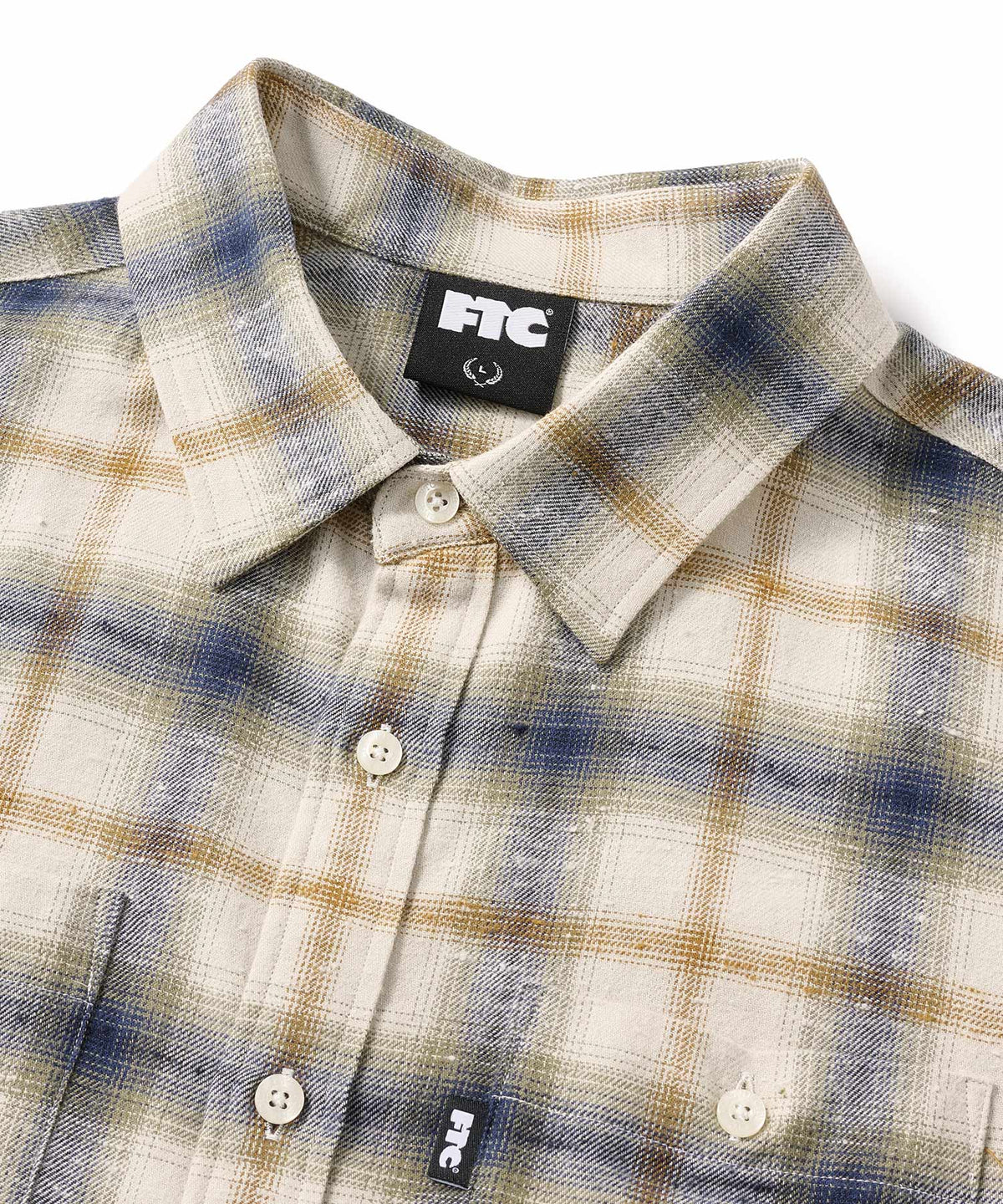 FTC PLAID NEL SHIRT