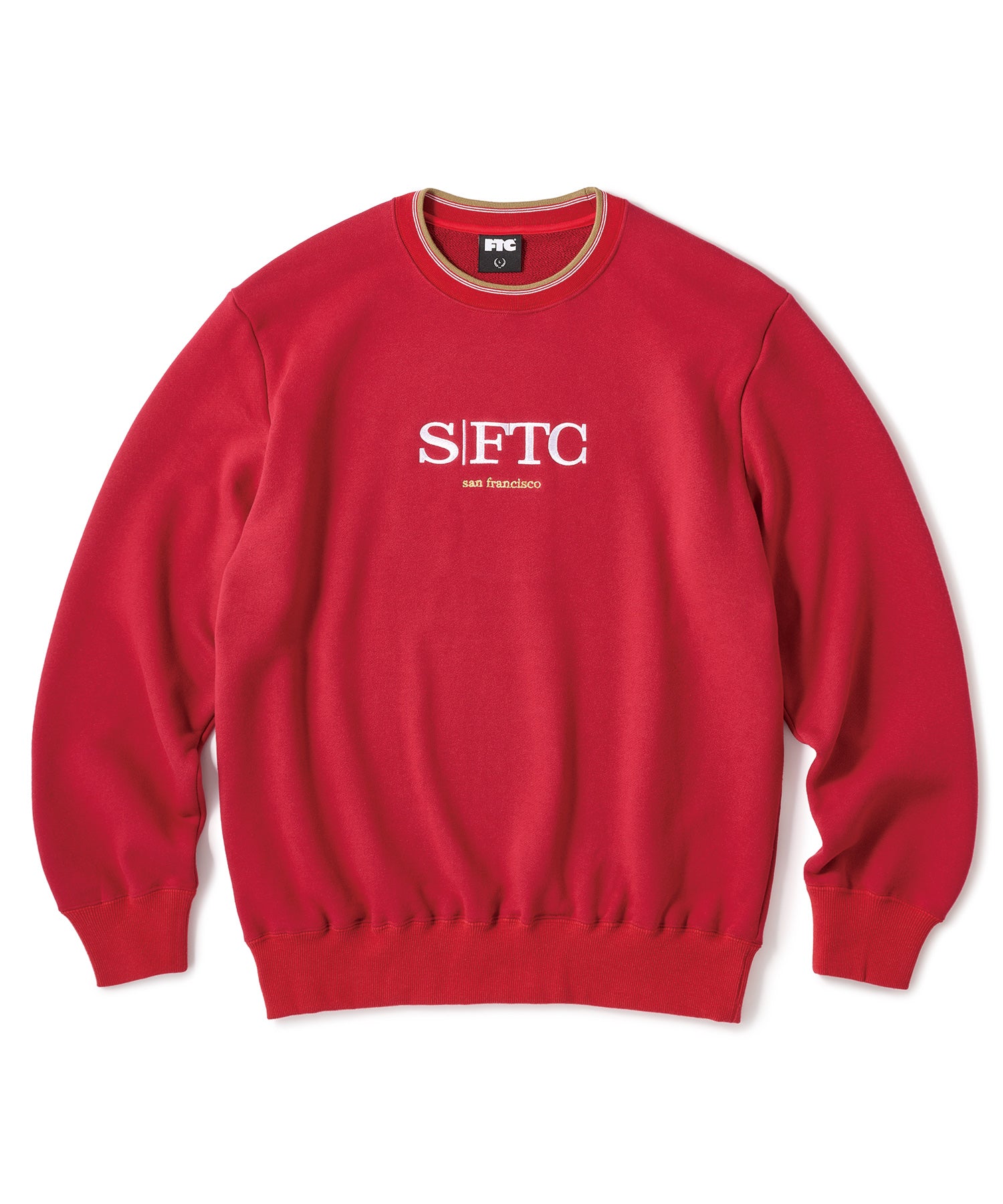 FTC STRIPE RIB CREWNECK SWEATSHIRT – FTC SKATEBOARDING