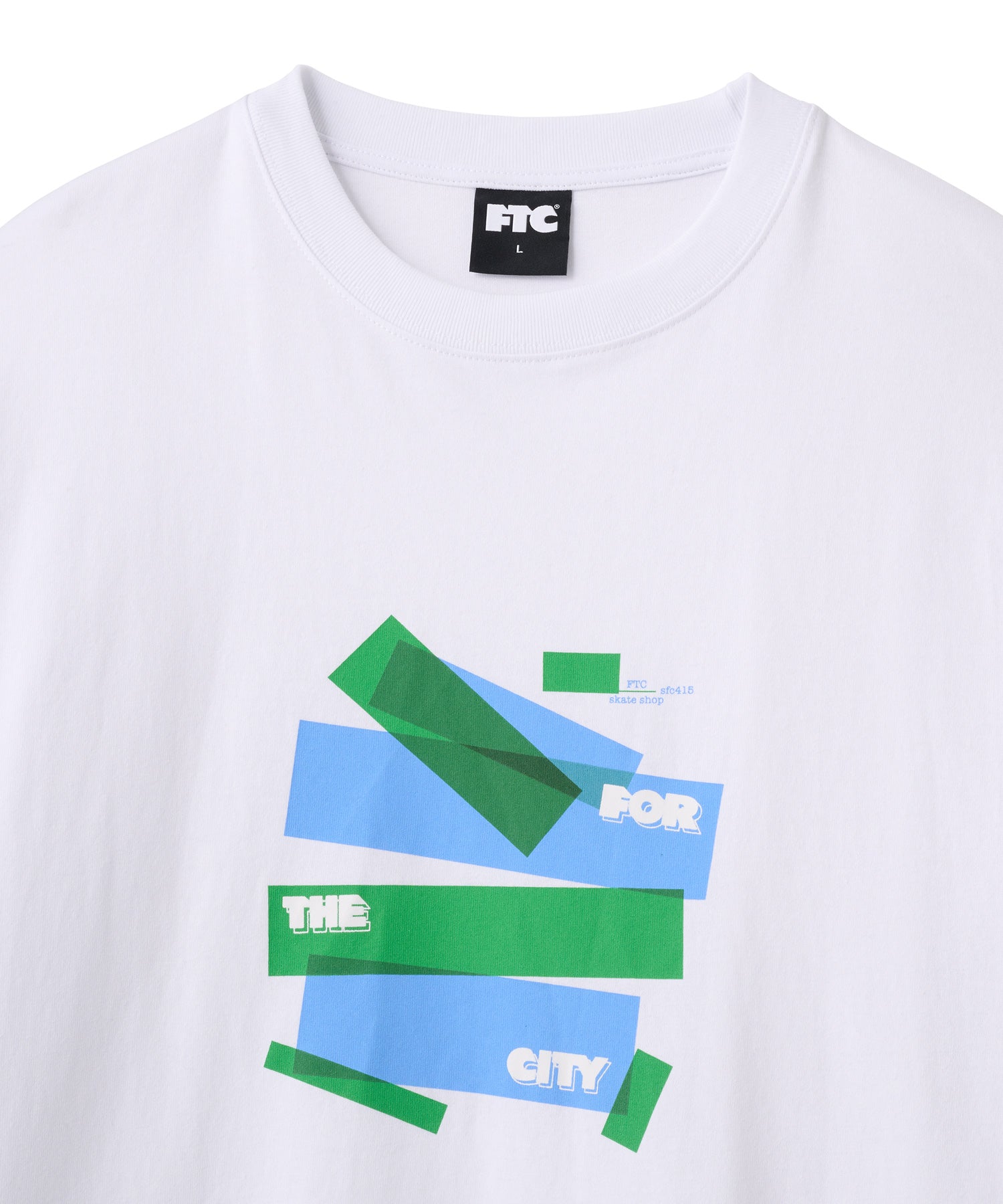 FTC BLUE & GREEN L/S TEE – FTC SKATEBOARDING
