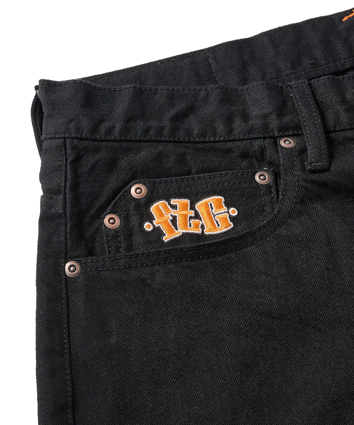 FTC EMB JEAN (BAGGY FIT)