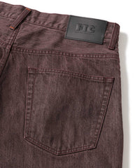 FTC OVERDYED EMB JEAN (BAGGY FIT)