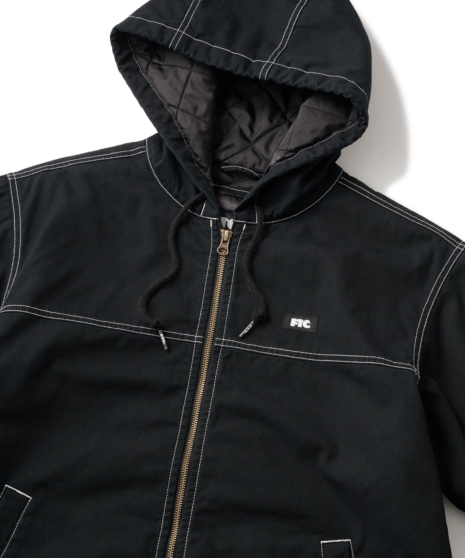 FTC WASHED CANVAS HOODED JACKET – FTC SKATEBOARDING