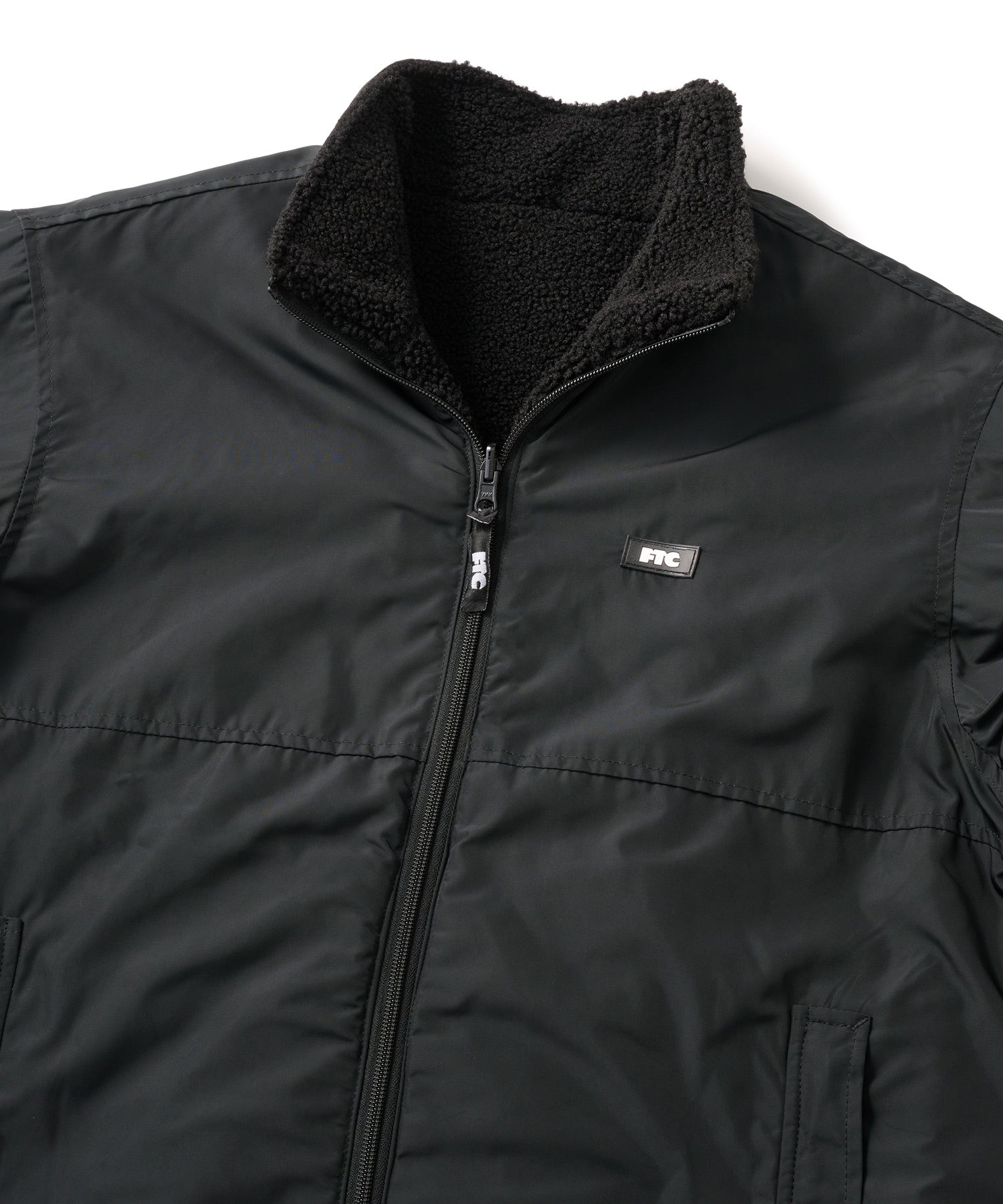FTC SHERPA FLEECE REVERSIBLE JACKET – FTC SKATEBOARDING