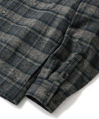 FTC QUILTED LINED PLAID NEL SHIRT