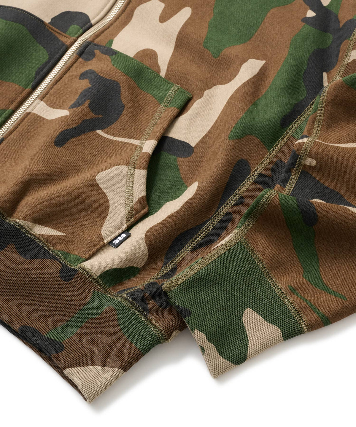 FTC SMALL BOX LOGO ZIP UP HOODED SWEATSHIRT