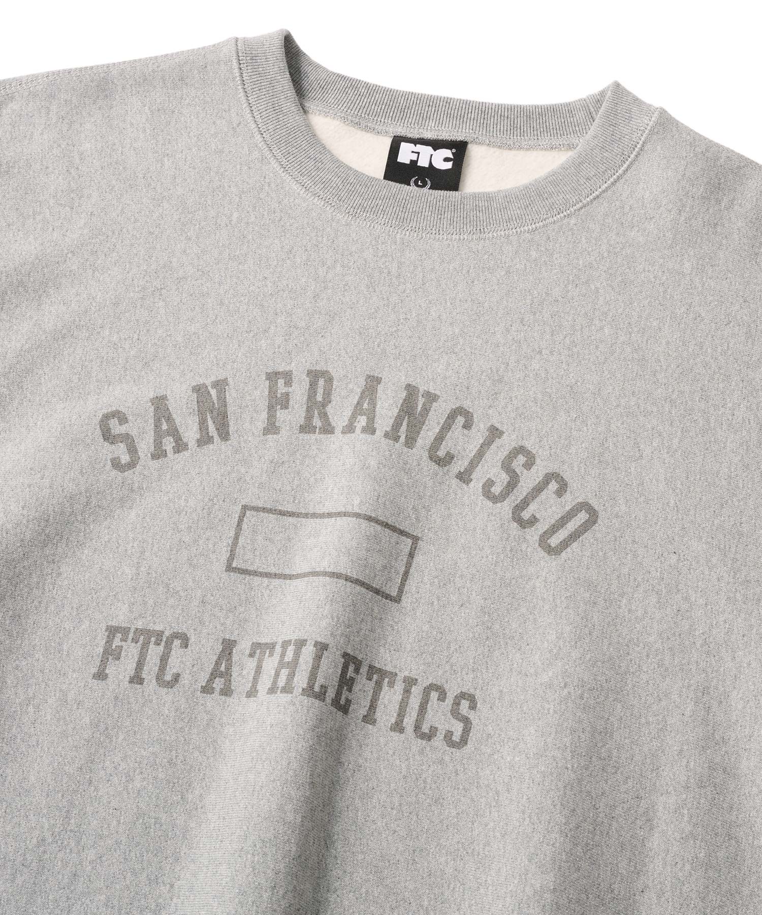 FTC SF ATHLETICS CREWNECK SWEATSHIRT – FTC SKATEBOARDING