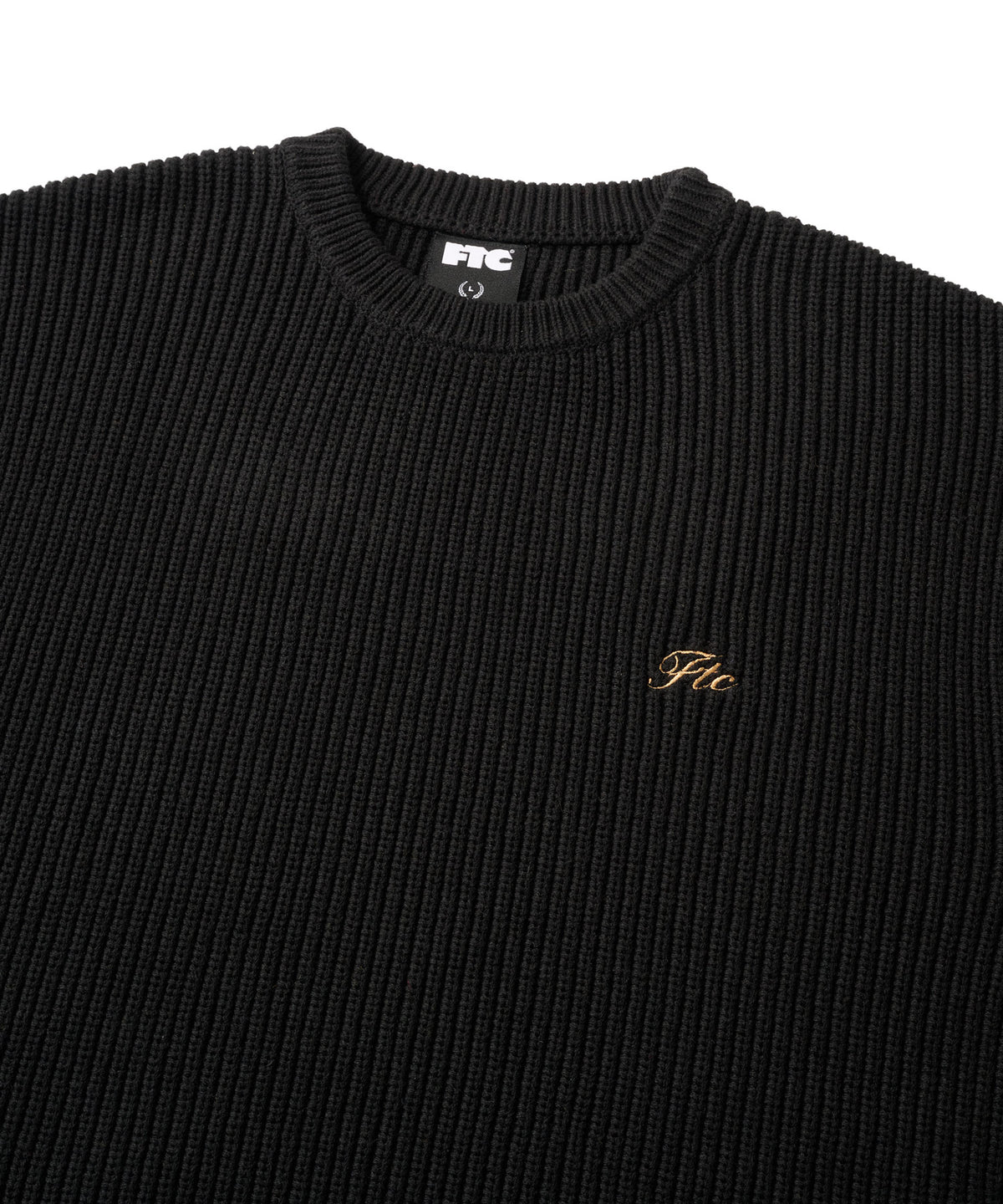 FTC MELANGE RIB SWEATER